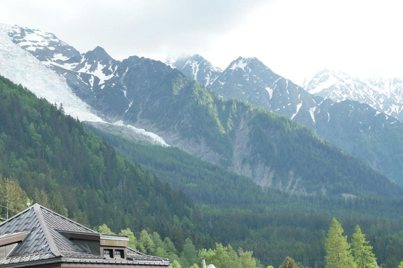 Chamois De Chamonix, Confortable 2 Pieces, Balcon, Parking Gratuit Exterior foto